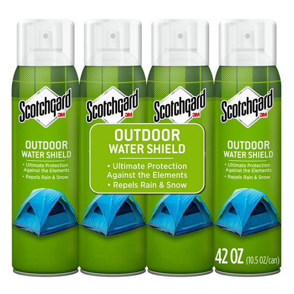 Scotchgard Heavy Duty Water Shield, Repels Water, Ideal For Outerwear, Tents, Backpacks, Canvas, Polyester And Nylon, 42 Ounces