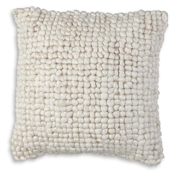 Signature Design by Ashley Casual Aavie Pillow Ivory