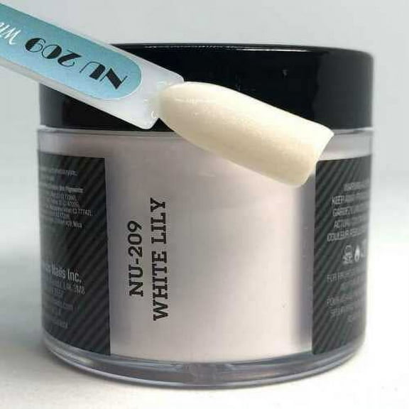 NUGENESIS Manicure Nail Dipping Color Powder 1.5oz/jar - NU209 White Lily