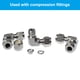 thumbnail image 5 of Manga de Conexión de Tubo de Acero Inoxidable 304 Uxcell, Anillo de Doble Ferrule 3/8" 10, 5 of 5