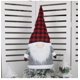 thumbnail image 1 of 1 Uds. Artículos de decoración navideña de rejilla negra y roja, árbol viejo del bosque, estrella superior, muñeco sin rostro creativo, sombrero para árbol de Navidad, artículos de decoración para el, 1 of 5