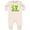 Natural Heather, variant on Inktastic 1st Birthday Prince Frog Baby Fleece Romper