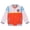 Red White Paw Patrol, variant on Toddler Boys' Bomber Jacket Navy Chase Marshall