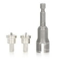 thumbnail image 2 of Open Socket Positioning Bit Set, Alloy Steel + S2 Steel Drywall Screw Attachment 1/4in Hex Shaft Strong Torsion  for Construction, 2 of 7