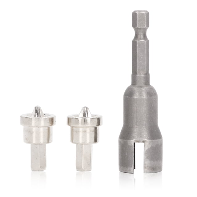 Risegun Juego de Brocas de posicionamiento de Enchufe Abierto PH2 para Placa de Yeso, Accesorio de Tornillo, Herramientas industriales, Accesorios de construcción