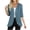 Sky Blue, variant on Qiopertar Women's Casual 3/4 Sleeve Cardigan Open Front Lightweight Soft Knit Sweater Loose Fit Comfy Lounge Wear, White L