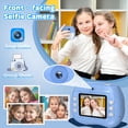 thumbnail image 3 of Cámara Yakry Kids Instant Print con juegos y reproductor de MP3, color azul, 3 of 9