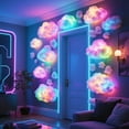 thumbnail image 5 of Sunnyway USB Door Frame Cloud Lighting, Pastel Purple Pink Blue Ambient Glow for Doors, Stairs, TV, Halloween & Christmas Decor, Gift for Home & Party, 5 of 9