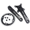 thumbnail image 4 of Juego de bielas para bicicleta de montaña, juego de bielas, 104 BCD, juego de bielas de cono cuadrado, bielas 34T 17cmx14.2cm, 4 of 9