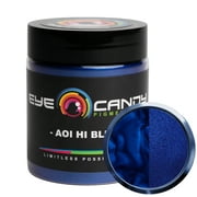 Eye Candy Premium Mica Powder Pigment Aoi Hi Blue (25g) Multipurpose DIY Arts and Crafts Additive | Woodworking, Epoxy, Resin, Paint, Nail Polish, Lip Balm