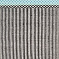 thumbnail image 5 of SAFAVIEH Montauk Varina Geometric Striped Cotton Area Rug, Turquoise/Multi, 5' x 7', 5 of 5