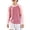 Pink-1, variant on OOOUM Boys Raglan Long Sleeve Athletic Shirts Quick Dry Breathable Summer Tops Lightweight Stretch Training Running Rash Guard Pink 7-8 Years