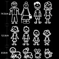 thumbnail image 3 of 12 Stick Figure Family Your Stick Figure Family Pet Cat Dog Stickers for Car Windows Bumper Phone Notebook, 3 of 6