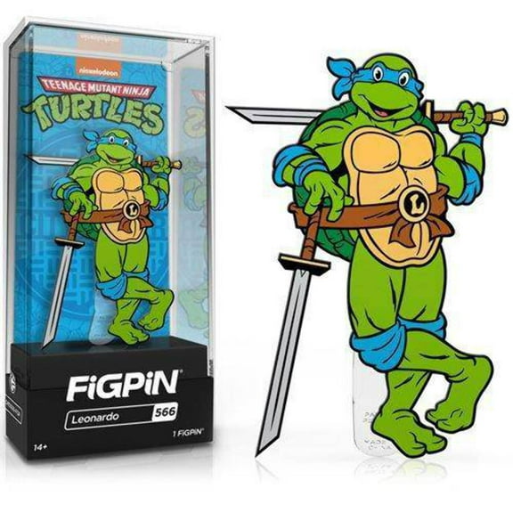 Teenage Mutant Ninja Turtles Leonardo FiGPiN Classic Enamel Pin #566