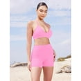 thumbnail image 6 of High Waist No Front Seam Workout Shorts for Women - Tummy Control Butt Lifting Gym Yoga Biker Shorts with Hidden Scrunch, 6 of 6