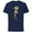 Athletic Navy, variant on 100 Mickey Mouse Halloween Classic Skeleton Costume - Short Sleeve Cotton T-Shirt for Adults - Customized-Black