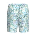 thumbnail image 2 of Lsque Butterflies Mens Sleep Pajama Shorts,Short Pajama Pants, Cotton Ultra-Soft Knit-3X-Large, 2 of 9