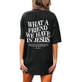 thumbnail image 3 of Graphic Tees for Women's T-Shirts and Graphic Tees Casual Short Sleeve Tops for Women Black L, 3 of 7