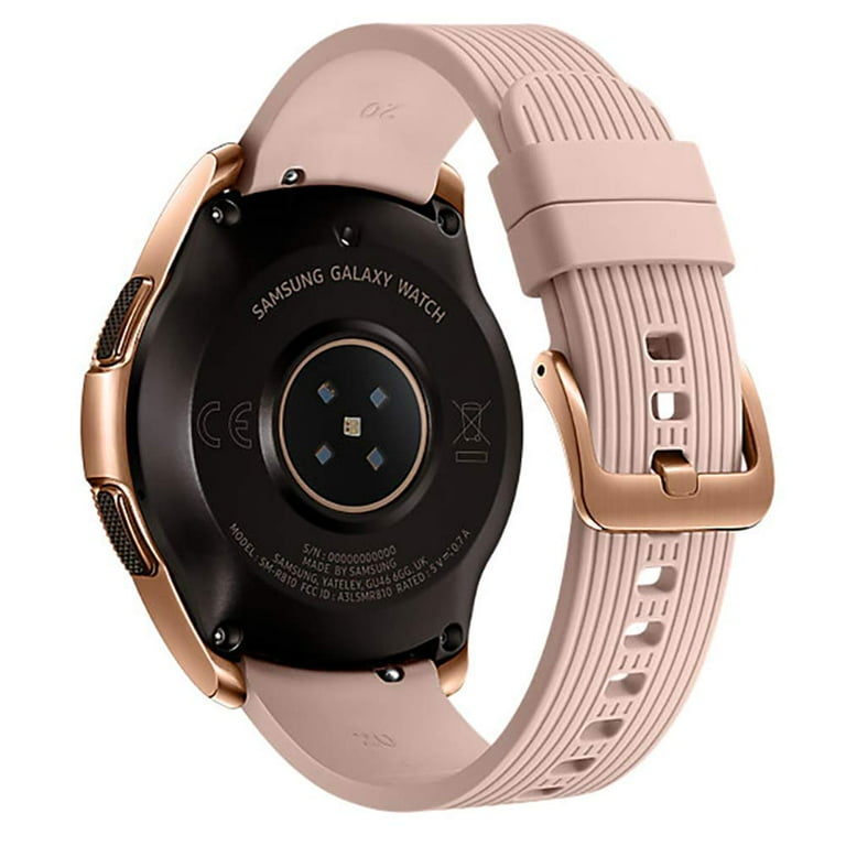 Restored Samsung Galaxy Watch SM R815U 42mm Rose Gold Refurbished
