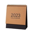 thumbnail image 2 of Calendario de escritorio perfecl mensual papel pequeño negro, 2 of 8