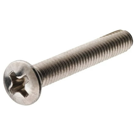 

Hillman 881994 Stainless Steel Oval-head Phillips Machine Screw #8-32 x 1-1/2 inch 2-Pack
