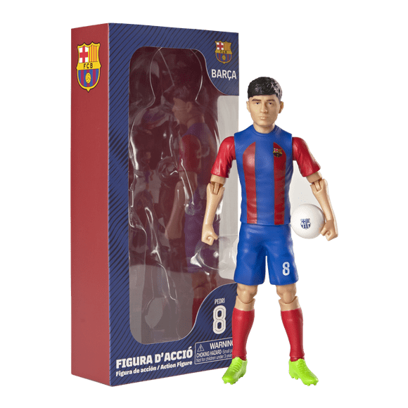 SOCKER 20cms-PEDRI (BARCELONA) FIGURA ARTICULADA SOCCER