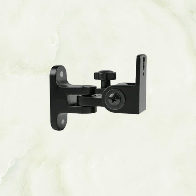 USHOBE 1PC Speaker Storage Bracket Zinc Alloy for Satellite Style Audio Use