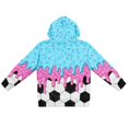 thumbnail image 7 of ZHOGXU Boys Girls Dripping Ice Cream Print Hoodie Long Sleeve Pullover Sweatshirt Kids Casual Classic Tops,8-9 Years, 7 of 7