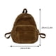 thumbnail image 3 of Mini mochila de pana, bolso cruzado informal, bolso de viaje femenino sencillo y suave Sywqhk Para Estrenar, 3 of 3