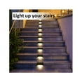 thumbnail image 5 of 16 Pack Solar Lights for Outdoor Use, Waterproof LED Solar Lights for Stairs, Fence, Garden, Patio and Walkway[ch] 16pcs, 5 of 5