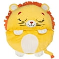 thumbnail image 6 of Happy Nappers: Pillow & Sleepy Sack: Medium - Lion Lex - 54 x 20", 2-In-1: Plush Animal Opens Into Sleeping Bag, Soft Play & Nap Character, Kids 3+, 6 of 12