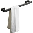 thumbnail image 2 of Bathroom Wall Mount Towel Bar in Matte Black 24.4 InchÃ—2.79 Inch Metal Rust Resistant, 2 of 4