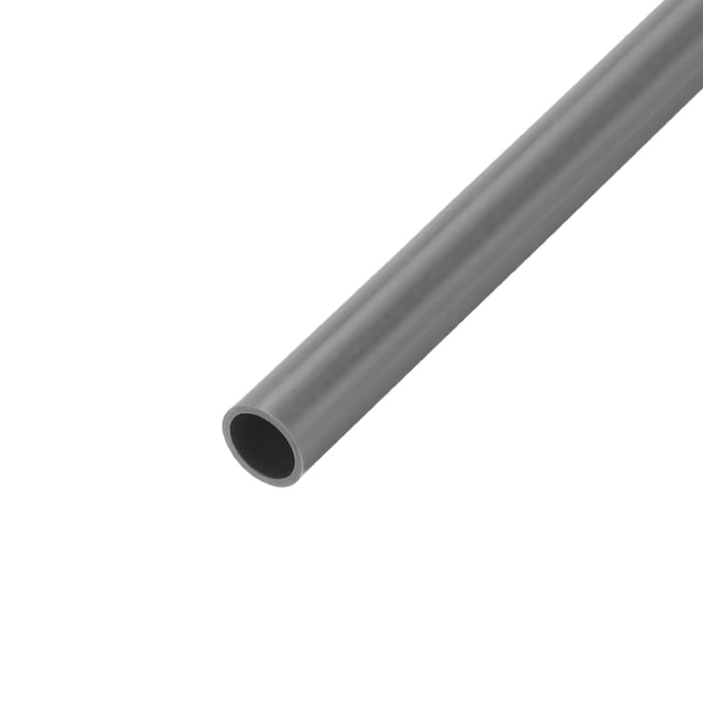 8mm ID 10mm OD 500mm Light Gray PVC Pipe Rigid Water Pipe Drain Pipe