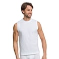 thumbnail image 4 of SCHIESSER Camisetas interiores para hombre, pack de 4 - «Essentials», camiseta sin mangas, cuello redondo, algodón Blanco M (Medium), 4 of 4