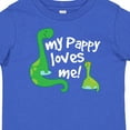 thumbnail image 4 of Inktastic My Pappy Loves Me Grandchild Boys Baby T-Shirt, 4 of 5