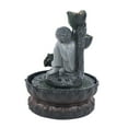 thumbnail image 4 of LED Resin Sleeping Buddha Water Fountain Ornament Waterfall Tabletop Statue, 4 of 9