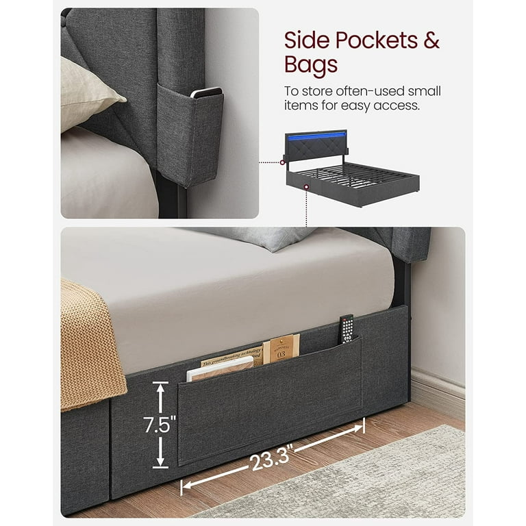 ‪ෆ‪.*・゜ Free Shipping! Zinus 7 Inch Heavy Duty Steel Bed Frame Full