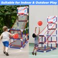 thumbnail image 6 of JoyStone Kids Basketball Hoop Arcade Game, Basketball Hoop Indoor Outdoor W/4 Balls, Basketball Game Toys Gifts for Boys and Girls (4 Balls), 6 of 9