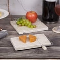 thumbnail image 4 of Creative Home Byzantine-Champagne Marble 5" L x 8" W Cheese Slicer, 4 of 6