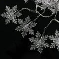 thumbnail image 6 of LED Snowflake Curtain String Lights, 96LEDs Flashing Snowflake Lights, 8 Modes Window Hanging Lights, Xmas Fairy Lights, for Home Party Window Xmas Tree Decor, 6 of 11