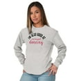 thumbnail image 3 of Cute Dancer Gymnast Mermaid Lover Women's Long Sleeve T Shirt Brisco Brands L, 3 of 6