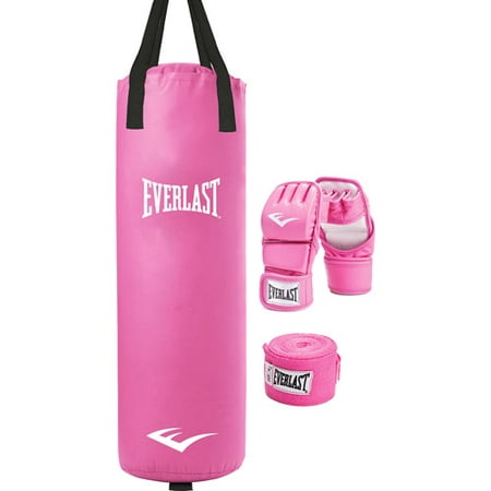 Everlast Women&#39;s Heavy Bag Kit, Pink - 0