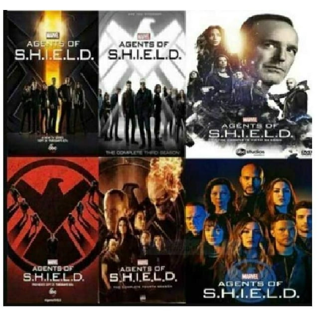 AGENTS OF SHIELD Complète la Série 1-6 Saison (DVD)-Français Seulement
