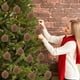thumbnail image 4 of 15 Pcs Velvet Christmas Balls Flocked Christmas Tree Ornaments Plastic Balls Xmas Decorative Hanging Ornaments Christmas Tree Decoration, 4 of 7