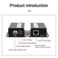 thumbnail image 2 of IP Network to Coaxial Extender Transfer From Net Cable Transmission to Coax Line 500M Ethernet Converter for CCTV, 2 of 5