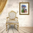 thumbnail image 3 of Kovacs, Anna Brigite 11x14 Gold Ornate Wood Framed with Double Matting Museum Art Print Titled - Amaryllis, 3 of 4