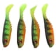 thumbnail image 4 of Señuelos De Pesca De Colores Dobles, PVC Flexible, Realistas, Prácticos Señuelos Artificiales De Cola En T, Prácticos Para Atraer Peces, 4 of 7