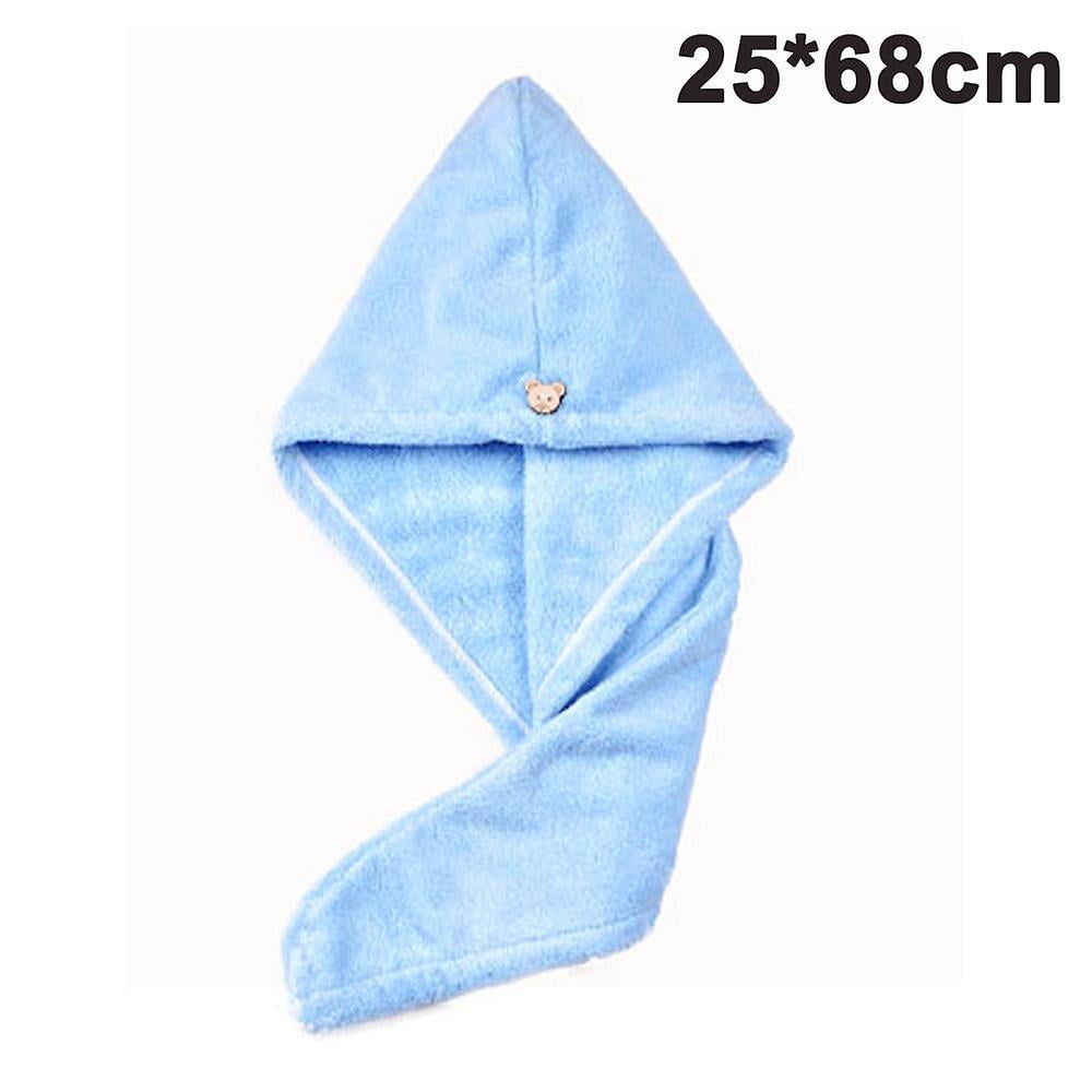 Cotton Hair Towel Wrap For Women And Men, Absorbent Terry Cloth
