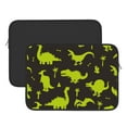 thumbnail image 3 of Bingfone Cute Cartoon Dinosaurs Laptop Sleeve Case 15 Inch, 360° Protective Computer Carrying Bag, 3 of 9