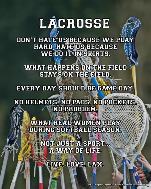 Lacrosse Sayings For Girls
